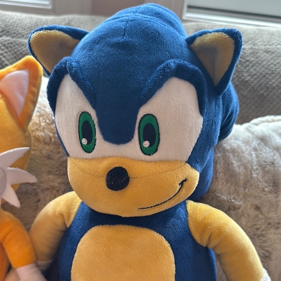 Build A Bear 🐻 Sonic & Tails Plush Toy Set - Picture 7 of 9